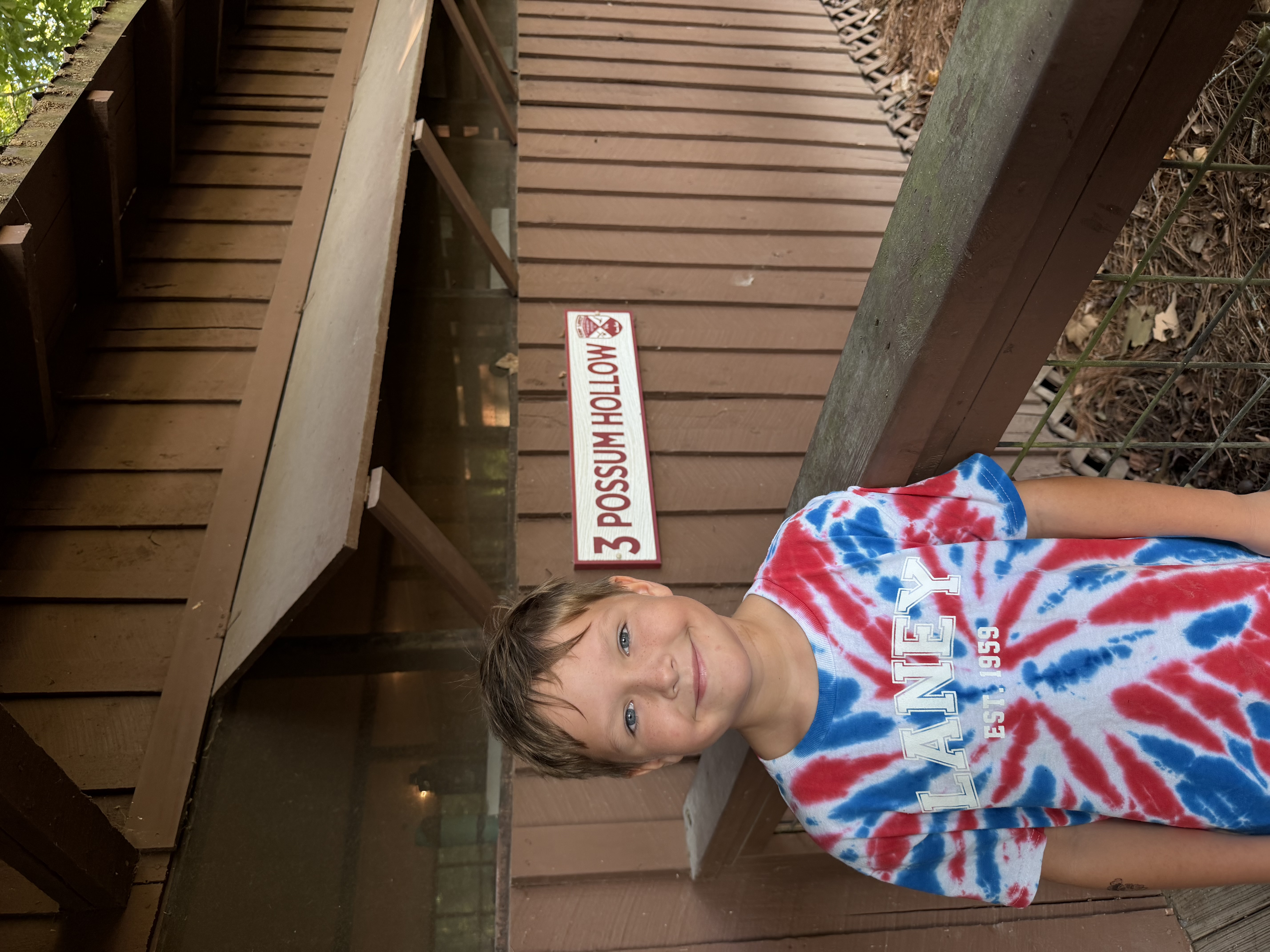 Wil at Camp Laney